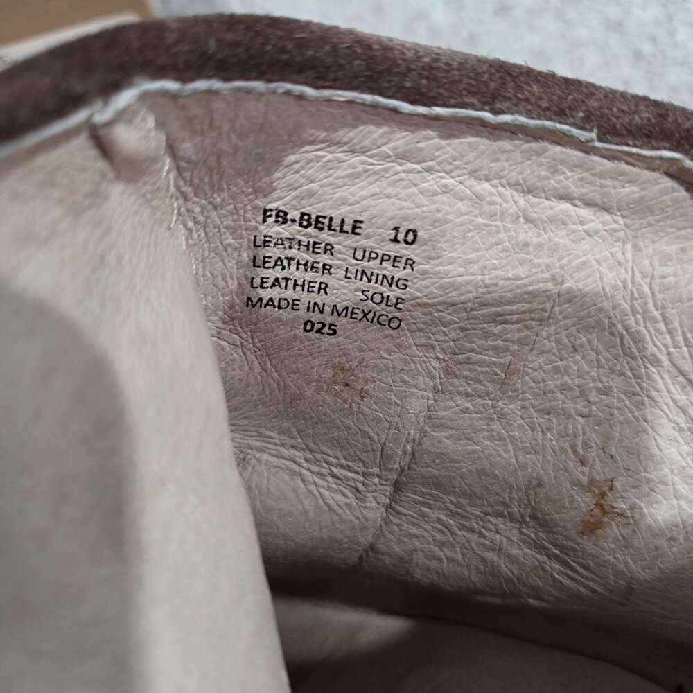 Freebird by Steven OG Gray Suede Belle Bootie, Size 10 - Picture 8 of 9